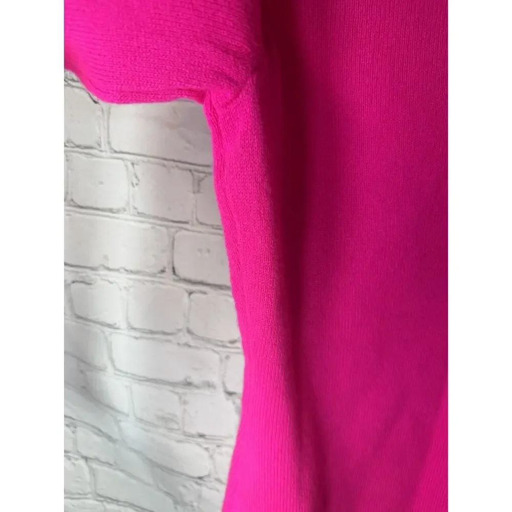 Charter Club Luxury Cashmere Sweater Womens PS Petite Small Vibrant Pink - Picture 8 of 8